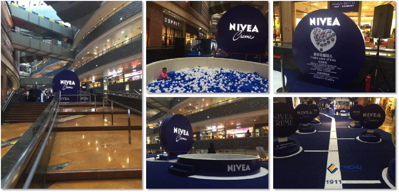 NIVEA 港汇商圈地推